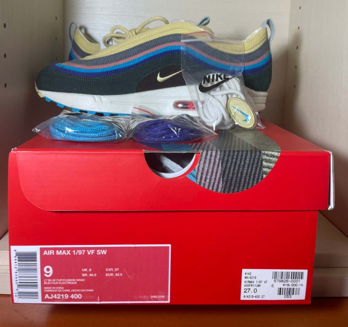 送料込/最安値】新品 NIKE AIR MAX 1/97 VF SW 送料込/最安値】新品 NIKE AIR MAX 1/97 VF SW