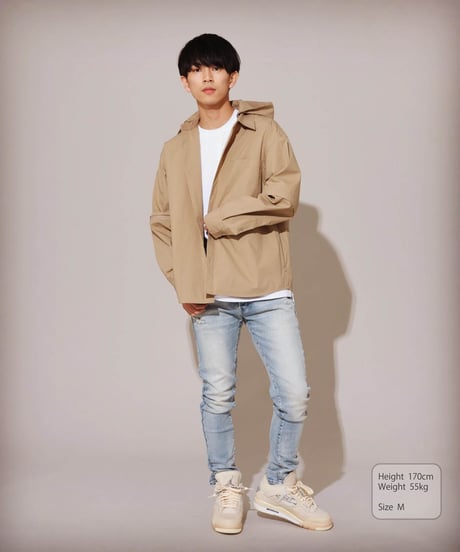 【㊗️完売御礼】再入荷なし THE WISDOM 4WAY SHIRT BEIGE
