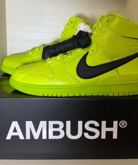 【送料込/最安値】新品NIKE DUNK HI／AMBUSH®️