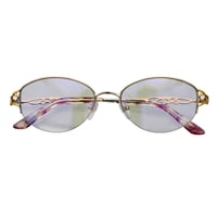 ☆有害な光からしっかりと眼を守る”掛けて歩ける老眼鏡”／AW-363RSC Zealot UV&Blue cut 境目の無い累進多焦点遠近両用シニアグラス（婦人用）