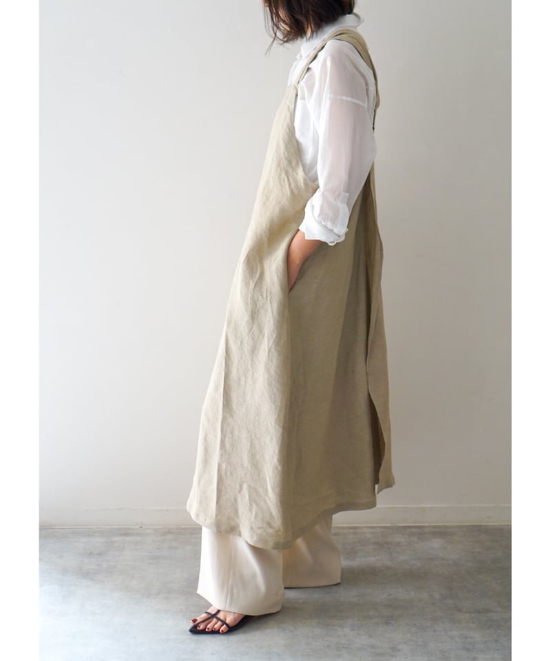 クロスエプロン ベージュ | E'PICE