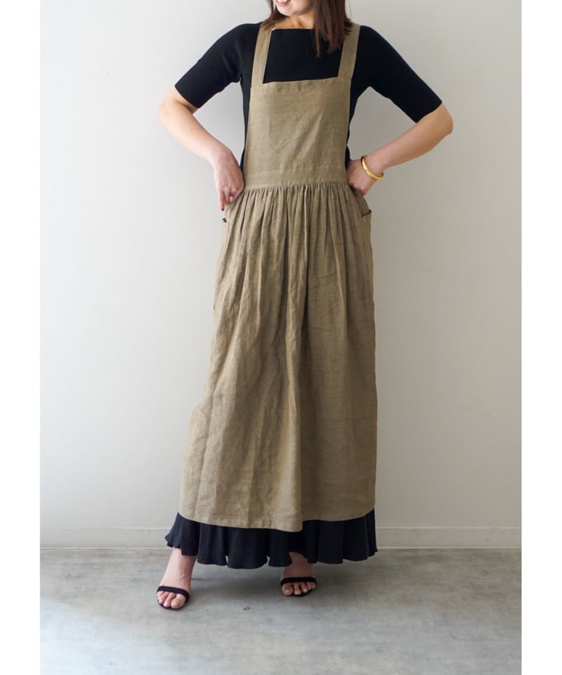 ナチュラルエプロン モカ | E'PICE