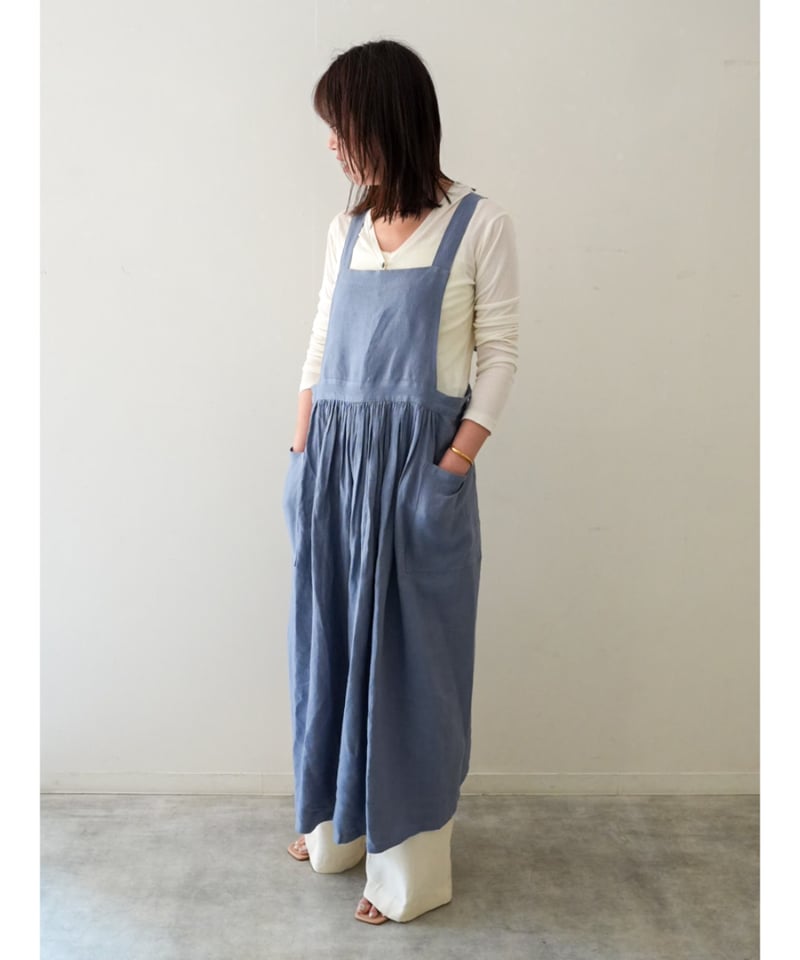 ナチュラルエプロン 限定ミストブルー | E'PICE
