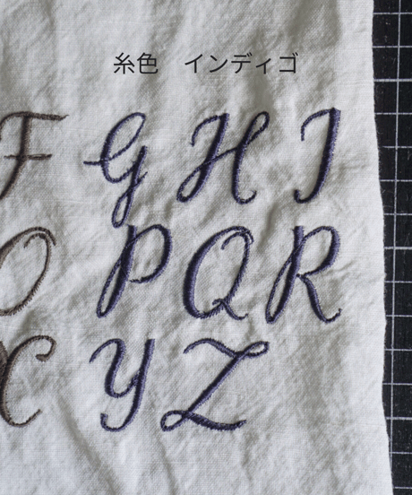 刺繍◆②全8色糸色選択◆刺繍①と②色選択を一緒にご注文ください