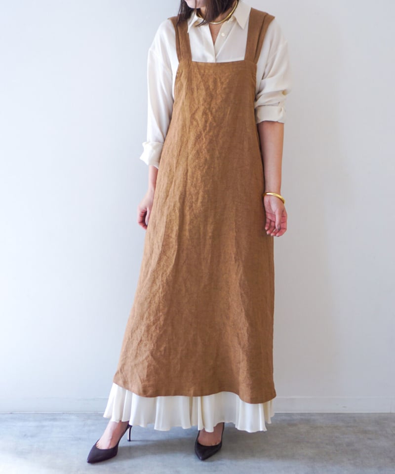 クロスエプロン 限定色キャメル | E'PICE