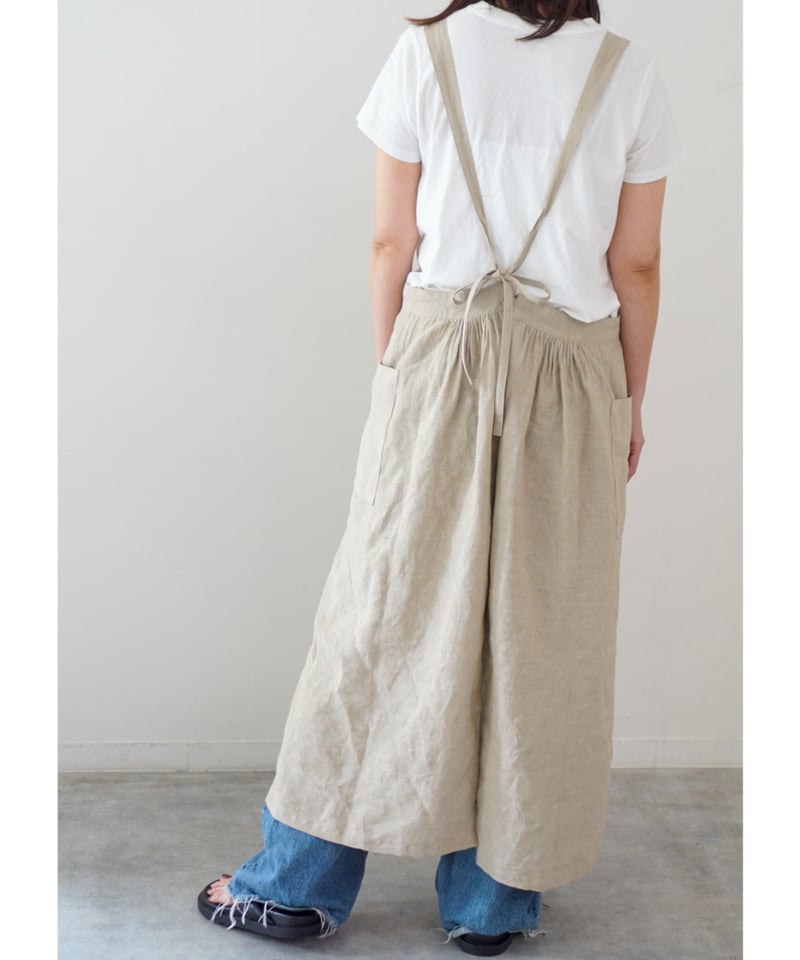 ナチュラルエプロン ベージュ | E'PICE