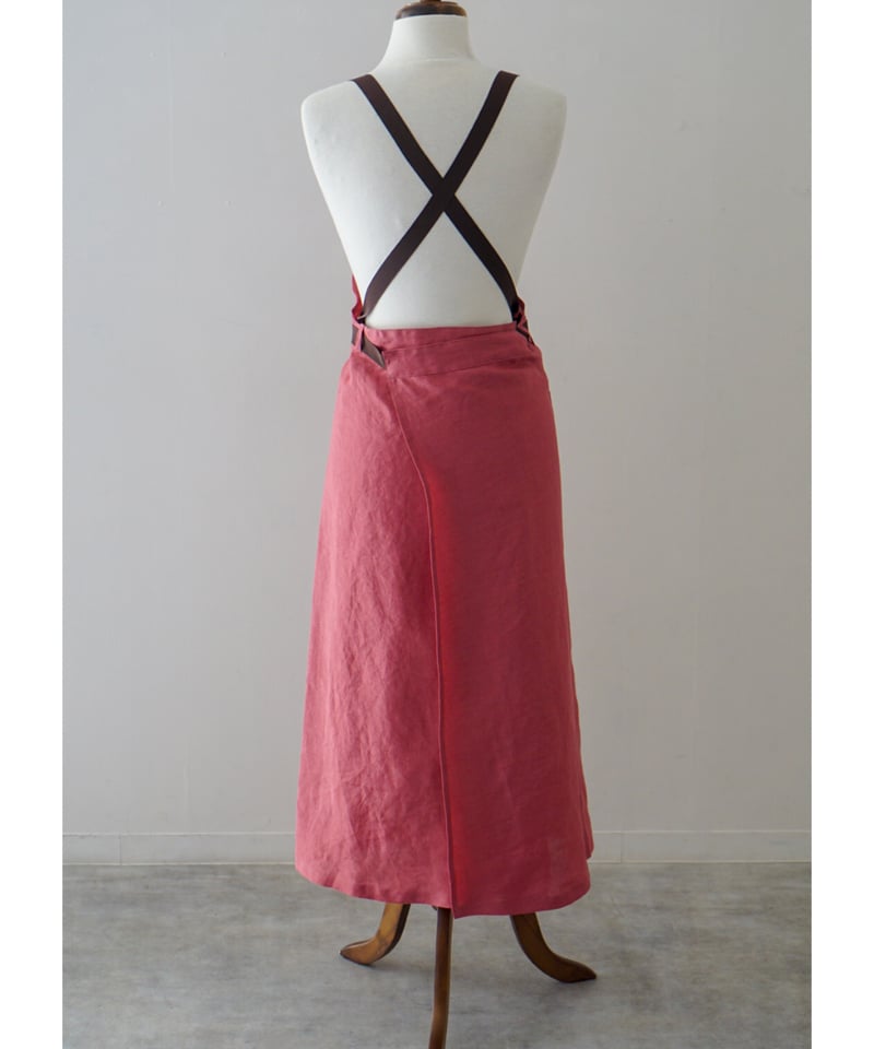 fancy ribbon エプロン(濃いピンク×ピンク) fancy ribbon エプロン(濃いピンク×ピンク) 【公式通販】