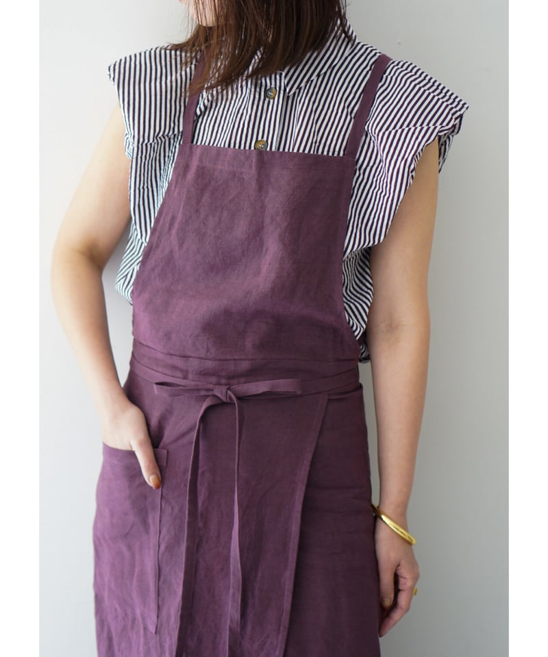 スリットエプロン バーカンディ | E'PICE