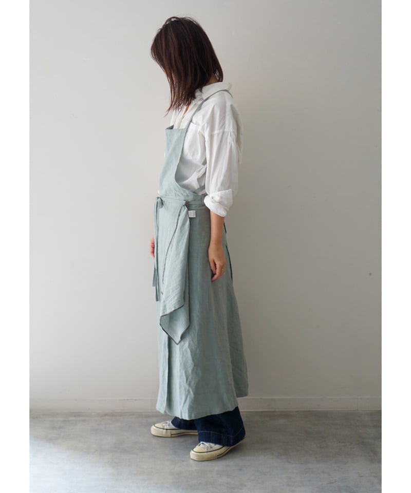 NATAL DESIGN オリーブグリーンエプロン NATAL DESIGN オリーブグリーンエプロン