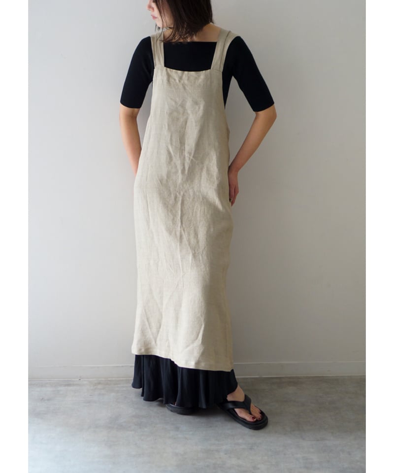 クロスエプロン ベージュ | E'PICE