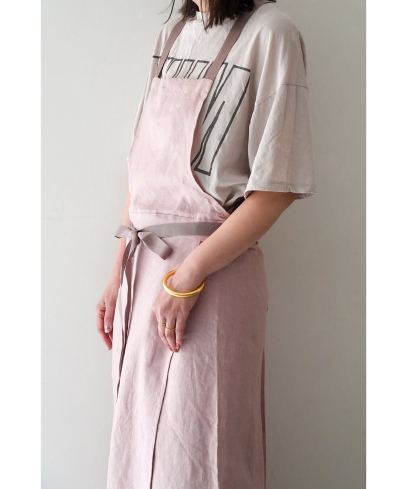 リボンスリットエプロン 限定色サクラ | E'PICE