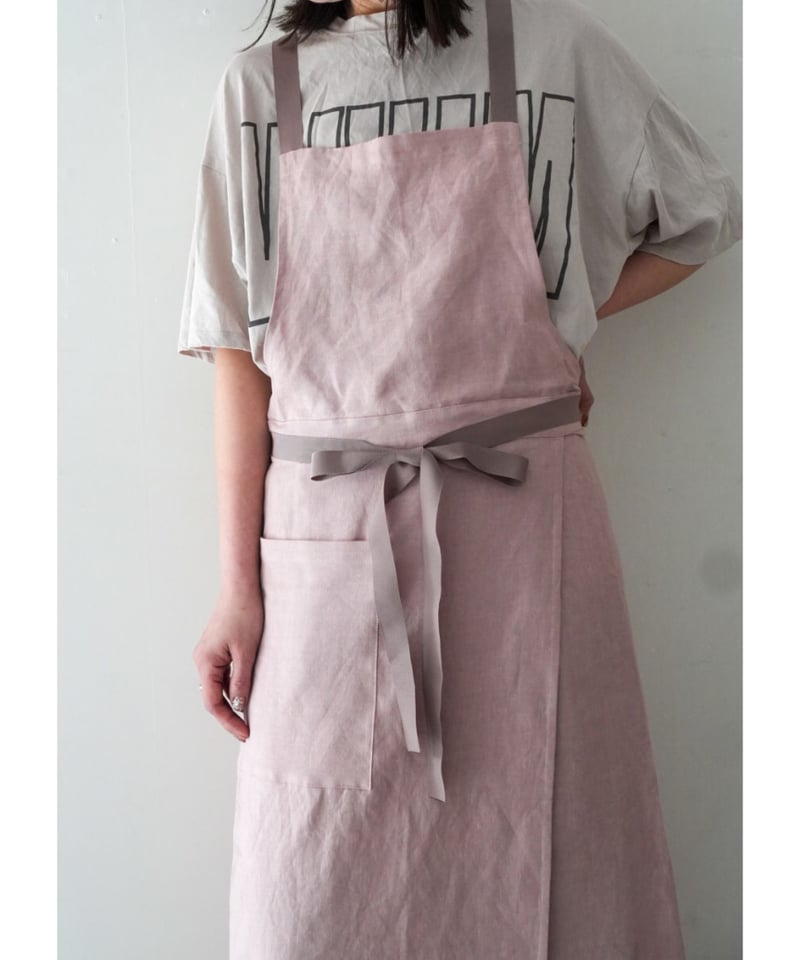 リボンスリットエプロン 限定色サクラ | E'PICE