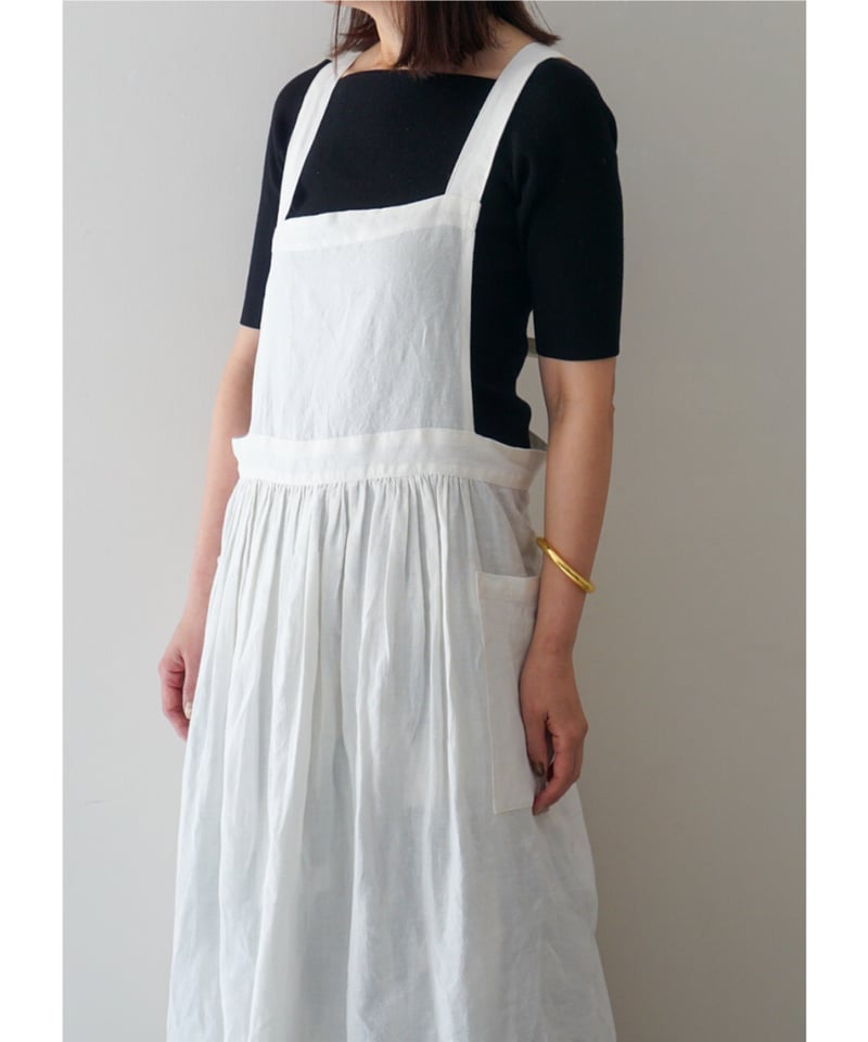 ナチュラルエプロン ホワイト | E'PICE