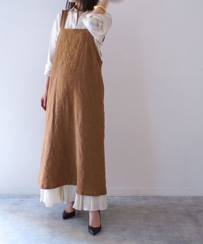 クロスエプロン 限定色キャメル | E'PICE