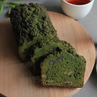 静岡抹茶と小豆とくるみのパウンドケーキ　1カット