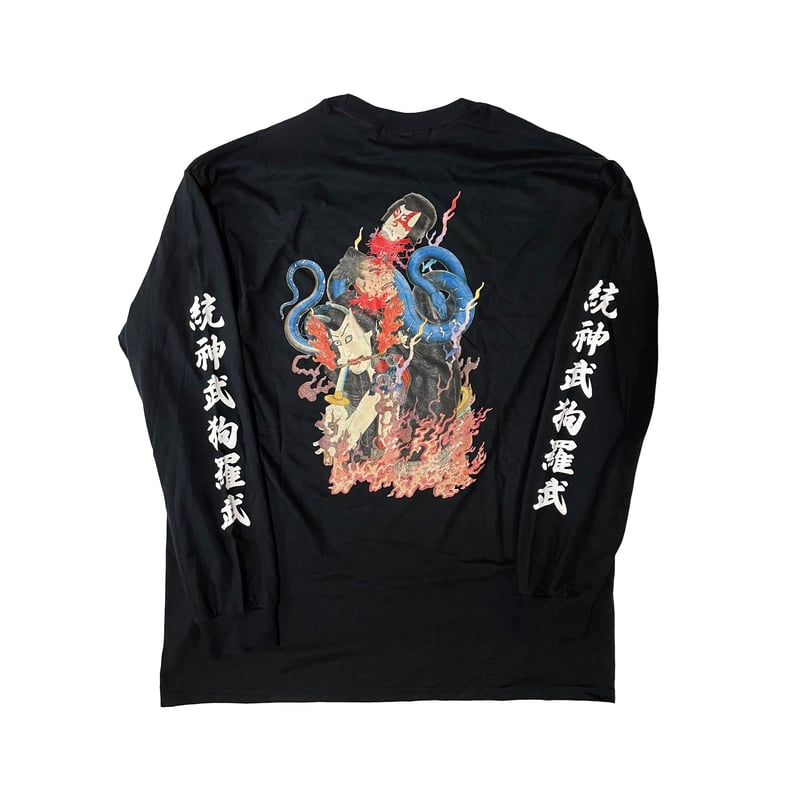 SCAB CLUB “JAPONICA COLLAGE Long Sleeve T-shirt