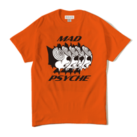 【受注生産】SCAB CLUB "MAD PSYCHE T-shirts" Orange