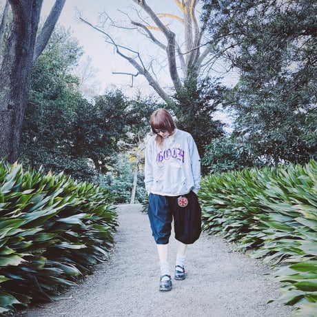 "GOTH" LIMITED EDITION -FLOWER- BORO SWEAT / GRAY