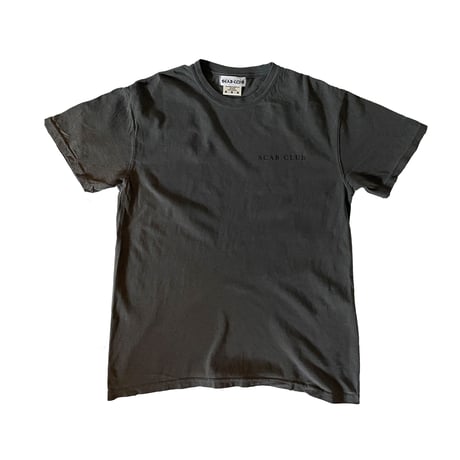 SCAB CLUB ”ANARCHY FLOWER T-Shirts" Charcoal
