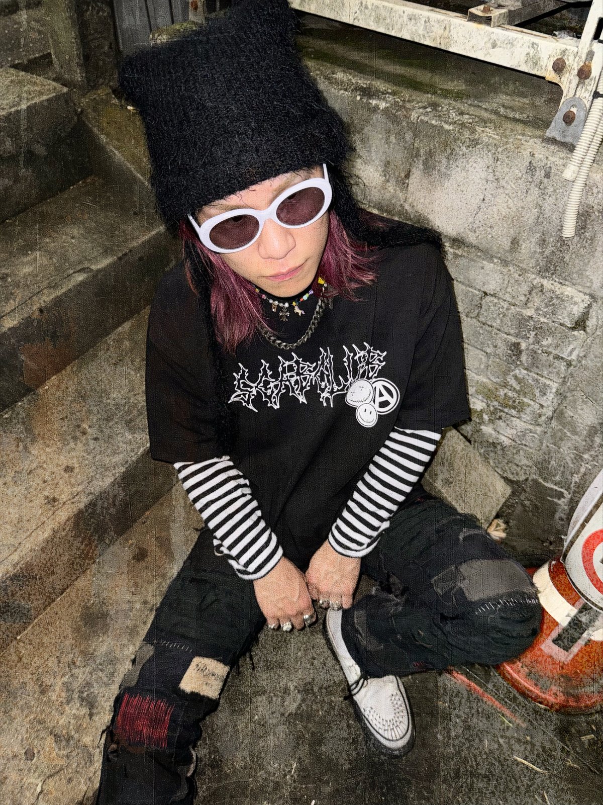 トップス undercover scab patchwork tee PATCHWORK T-Shirts