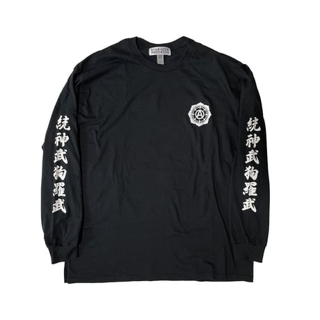 SCAB CLUB “JAPONICA COLLAGE Long Sleeve T-shirts" Black