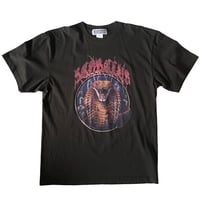 SCAB CLUB "SNAKE  T-shirts" Natural Black