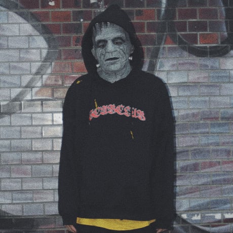 SCAB CLUB "BORO HOODIE" BLACK