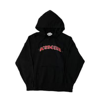 SCAB CLUB "BORO HOODIE" BLACK
