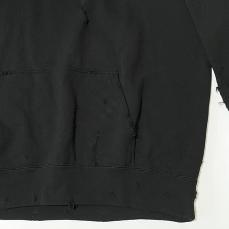 SCAB CLUB "BORO HOODIE" BLACK