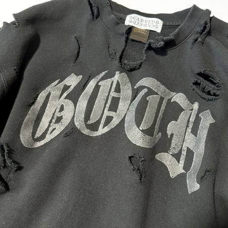 "GOTH" BORO SWEAT BLACK
