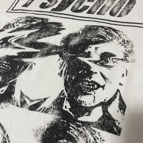 SCAB CLUB “PSYCHO T-shirts" White