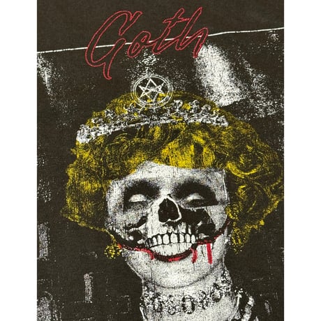 【受注販売】"GOTH" T-Shirts Natural Black