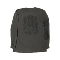 SCAB CLUB “PULSE Long Sleeve T-shirts" Matte Black