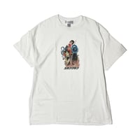 【受注販売】SCAB CLUB “JAPONICA COLLAGE T-shirts" White