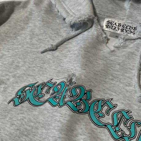 SCAB CLUB "BORO HOODIE" GREY