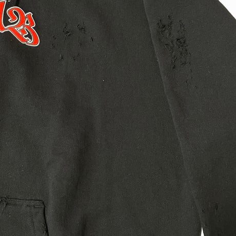 SCAB CLUB "BORO HOODIE" BLACK