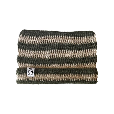 SCAB CLUB  “CAT KNIT CAP “ OLIVE