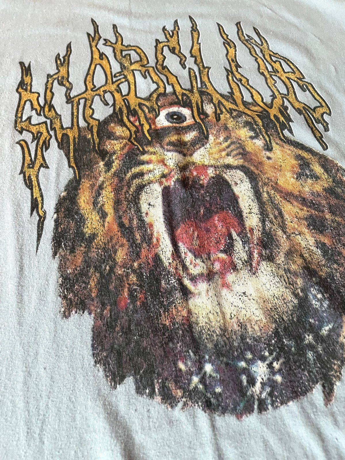 SCAB CLUB \"SNAKE T-shirts\" スサシ　Lサイズ SCAB CLUB 