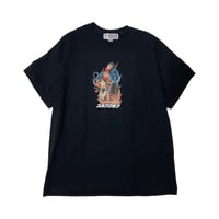 【受注販売】SCAB CLUB “JAPONICA COLLAGE T-shirts" Black