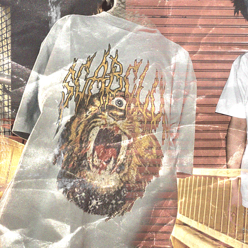 SCAB CLUB “Tiger T-shirts