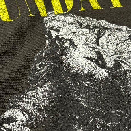 【受注販売】"FOUNDATION"  Long Sleeve T-Shirts Natural Black