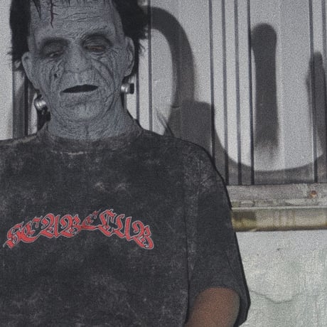 SCAB CLUB  "Whole Camoflage T-Shirts" Black