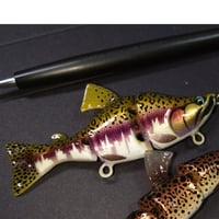 完成品『カラフトマス』アルミモデル3連ジョイント中サイズ