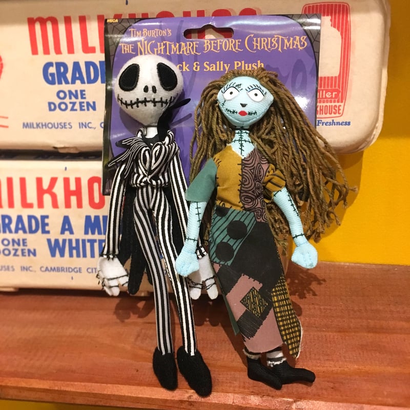 Nightmare before christmas stuffed cheap dolls