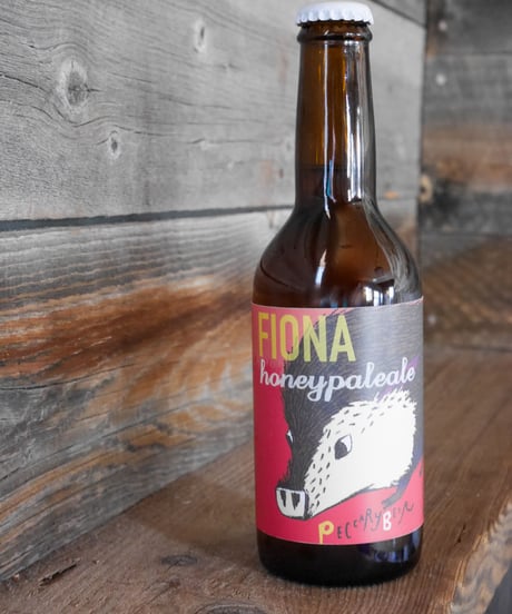FIONA Honey Pale Ale, 330ml, pack of 2 フィオナ・ハニーペールエール  330ml ２本　　  (※合計６本以上の注文をお願いします。)