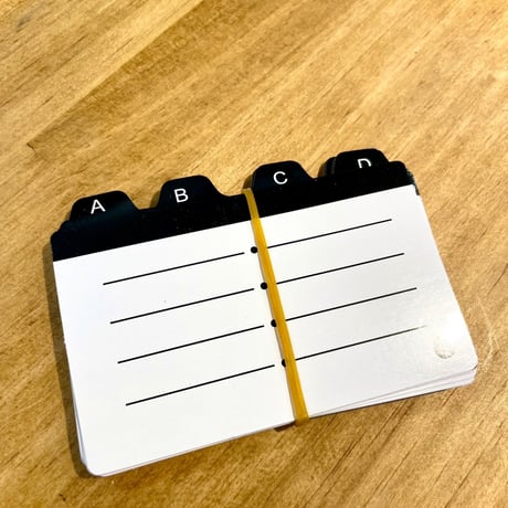 LORELL「desktop card file」