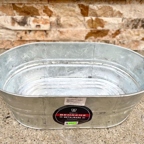 BEHRENS「2gallon oval tub」