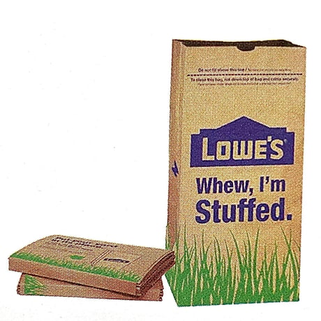 LOWES「30gal paper bag」