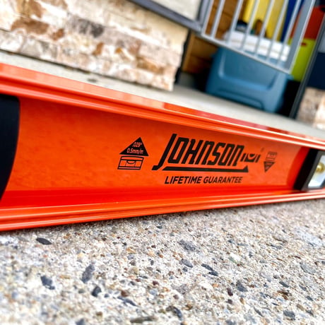 JOHNSON「48" HEAVY DUTY I-BEAM LEVEL」