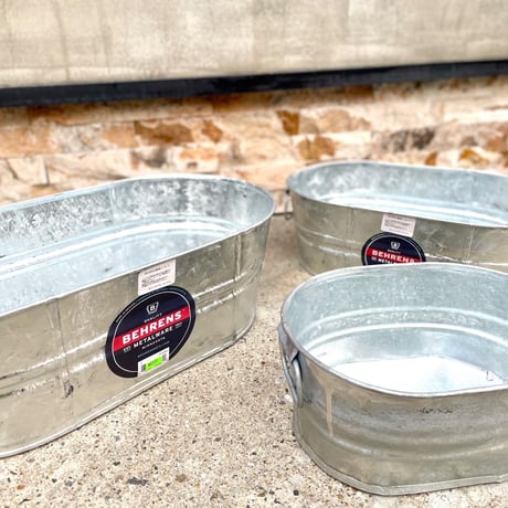 BEHRENS「2gallon oval tub」